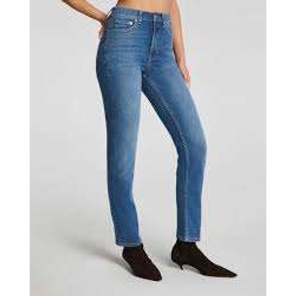SPANXsculpt ReDefine Slim Straight Jeans Monterey Wash 14 Strong Compression